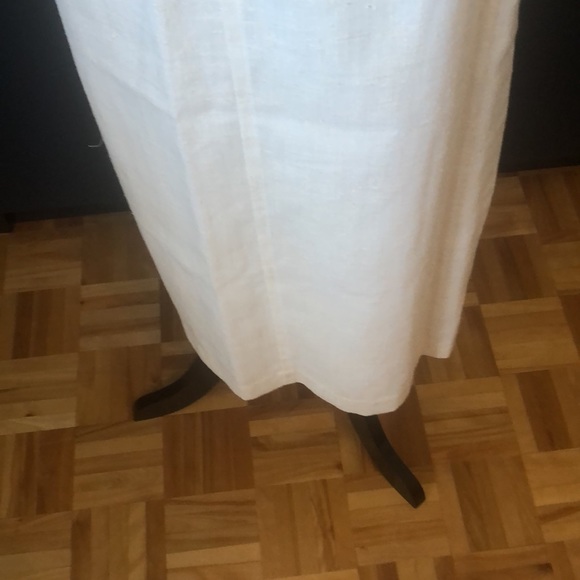 VINTAGE off white midi skirt size medium - Picture 5 of 13